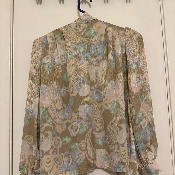 Eva Laurel New York Vintage Retro Blouse - Picture 3 of 3